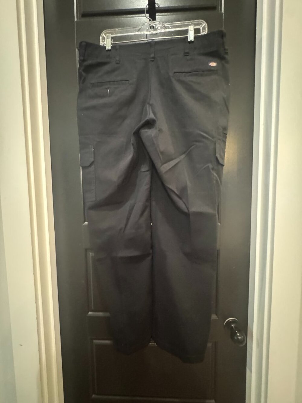 Dickies Men’s Black Flex Cargo Work Pants Utility Carpenter